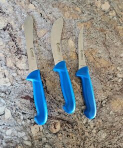 Jero 3 Piece Pro Butcher Meat Processing Set - Butcher Knife, Skinning Knife, and Boning Knife 7 81y7Mpb4DL