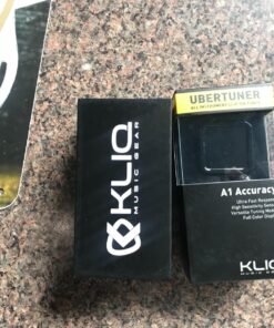 KLIQ TinyTune Tuner Pedal for Guitar and Bass - Mini - Chromatic - with Pitch Calibration and Flat Tuning (Power Supply Required) 38 81y7Y5xhnYL