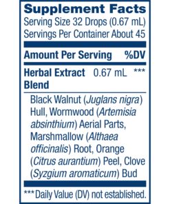 Renew Life ParaSmart; 14-Day, 2-Part Cleanse; Promotes Balance of Intestinal Microorganisms; Promotes Regular Elimination; Gluten, Dairy and Soy Free; 90 Vegetarian Capsules, 1 Fl. Oz. Tincture* 12 81y7eEghxL