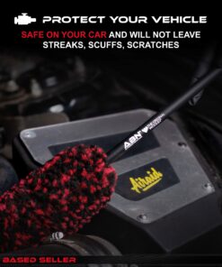 ABN Car Wheel Rim Cleaning 3-Piece Kit – Original Brush Stick Tool Tire Woolie Wooly Wand Set (3 Brushes) 16 81y8AhDRQeL