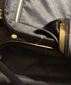 SHOWKOO Luggage Sets Expandable PC+ABS Durable Suitcase Double Wheels TSA Lock 3pcs Blue 20in24in28in 44 81y8o qLjSL