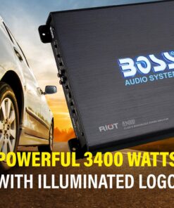 Alternative view of BOSS Audio Systems R3400D Class D Car Amplifier - 3400 High Output, 1 Ohm Stable, Digital, Monoblock, Mosfet Power Supply, Great for Subwoofers 3400W Monoblock