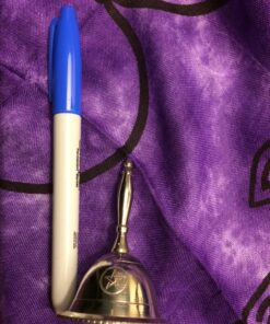 New Age Imports Inc. Altar Bell with Pentagram Design, 3 inches tall 17 81y9ldhB8 L