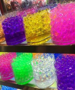 Blinggasm® 12 Pack Combo Decoration Vase Filler - Water Beads Gel - 12 Colors - 5 Grams Per Pack Make Over a Quart Per Pack - Wedding Decoration Vase Filler
