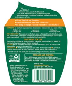 Alternative view of Seventh Generation Disinfecting Multi-Surface Cleaner, Lemongrass Citrus 26 fl oz (768 ml)