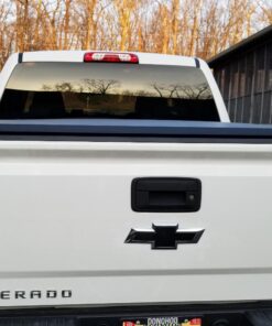 VViViD Auto Emblem Vinyl Wrap, Matte Black, Compatible with Chevy Bowtie Logo 11.8 Inches x 4 Inches Sheets (x2) 2 rolls (11.8" x 4") 43 81yC OkBAUL