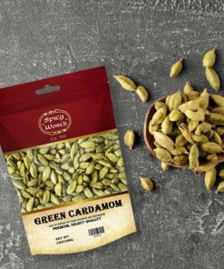 Spicy World Green Cardamom Pods 3.5 Oz - As Seen on Tik Tok - Premium Quality Whole Green Cardamom Pods | Vegan | Large | Aromatic Cardamon 3.5 Ounce (Pack of 1) 29 81yCr2UDAL