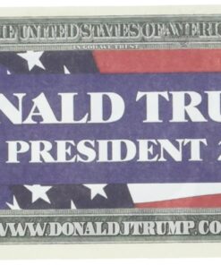 Alternative view of Set of 5 - Donald Trump 2016 Presidential Dollar Bill