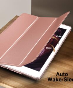 MoKo Case Fit iPad Mini 5 2019 (5th Generation 7.9-inch) iPad Mini 4, Slim Smart Shell Stand Folio Protective Cover with Soft TPU Translucent Frosted Back, Auto Wake/Sleep - Rose Gold 44 81yE9Ap7xzL