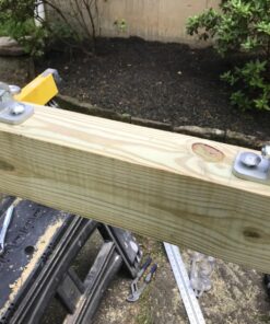 Jungle Gym Kingdom Swing Set Hangers - 2 Heavy Duty Brackets with Locking Snap Hooks for Porch, Patio, Playground - Indoor/Outdoor Hardware & Accessories 2 pack hangers 39 81yFQtUtZ1L 1