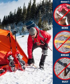 4 Pcs Heavy Duty Tent Pegs 12 inch Galvanized Strong Tent Stakes Sharp Tent Pegs Steel Stakes for Outdoor Camping Canopy Tarp Sand Ground Mountains Garden Wedding and Christmas Decorations 8 Silver 14 81yFRSuXWrL