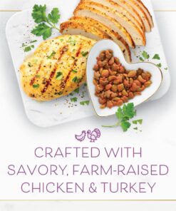 Purina Fancy Feast Dry Cat Food with Savory Chicken and Turkey - 12 lb. Bag Chicken & Turkey 12 Pound (Pack of 1) 26 81yFkg8h80L