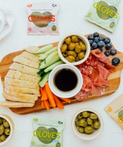 OLOVES Natural Whole Pitted Olives | 24 Pack Variety | Basil & Garlic, Chili & Oregano, Lemon & Rosemary | Vegan, Kosher, Gluten Free + Keto Friendly Healthy Snacks, 1.1 Ounce (Pack of 24) 1.1 Ounce (Pack of 24) 17 81yG0K7JdYS