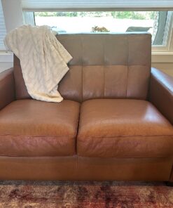 The Original Leather Recoloring Balm by Furniture Clinic - 16 Color Options - Leather Repair Kit for Furniture - Restore Couches, Car Seats, Clothing - Non-Toxic Leather Repair Cream (Medium Brown) Medium Brown 55 81yGeRLxWtL