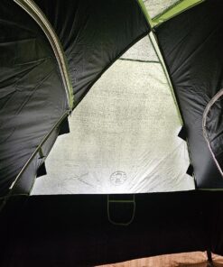 Coleman Dark Room Sundome Camping Tent, 4/6 Person Tent Blocks 90% of Sunlight and Keeps Inside Cool, Lightweight Tent for Camping Includes Rainfly, Carry Bag, and Easy Setup 4 Person 51 81yHBxgj4jL
