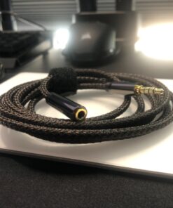 Zeskit Premium 3.5mm Jack Male to Female AUX Audio Extension Cable, TRRS 4 Poles for Headphones with Mic, Speakers - 6ft 6 Feet 41 81yIA3cwuDL