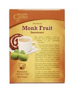 Health Garden Monk Fruit Sweetener, Classic - Non GMO - Gluten Free - Sugar Substitute - Kosher - Keto Friendly (40 Packets) 40 Count (Pack of 1) 10 81yIUtJ2KfL