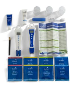 Bluelab PENGTB Grower's Toolbox with pH Pen, Conductivity Tester and Probe Care Kit, Easy Calibration, Digital Meters for Hydroponic System and Indoor Plant Grow 25 81yKWUsHV9L