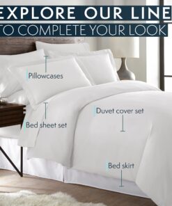 HC COLLECTION California King Sheet Set - Deep Pocket Bed Sheets - Extra Soft - 4 PC Set, Easy Care, Machine Washable - Cooling Navy Sheets 18 81yL ouKSCL