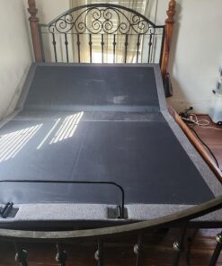 Lucid L600 Adjustable Bed Base Frame - Queen Size - Zero Gravity - Bluetooth - Companion App - Head and Foot Incline - Interactive Dual Massage - Under Bed Lighting - Wireless Remote - Dual USB Ports Adjustable Base Only 24 81yL5P9AJL