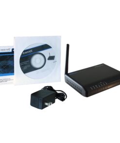 Hawking Technology 4-Port Wireless-N Multifunction USB Printer and Device Server (HMPS2U),Black 4 81yNNXJzQL