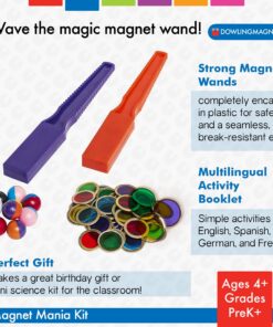 Alternative view of Dowling Magnets Simply Science Magnet Mania Kit. Item SS75. Magnet Set/Magnet Kit/Magnet Science Kit/Magnet Toy/Sensory Toys/STEM Toys/STEM Kits/Learning Magnets/Magnets for Kids Science/Science Kits