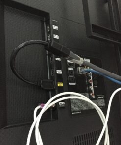 Monoprice 8inch 28AWG High Speed Male to Female HDMI® Port Saver - Black 1 Count (Pack of 1) 10 81yQDeFfHlL