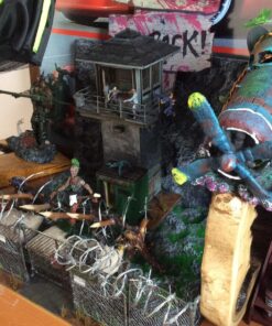 McFarlane Toys Building Sets -The Walking Dead TV Prison Tower & Gate Building Set 25 81yRiGohAyL