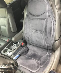 Snailax Vibration Massage Seat Cushion, Back Massager for Chair with Heat, 6 Vibrating Motors and 2 Heat Levels, Massage Chair Pad for Home Office use, Christmas Gifts for Men, Women 1 Count (Pack of 1) 43 81yRtSExT3L