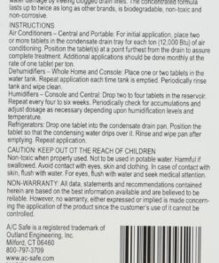 Alternative view of Outland Air Conditioner Pan Cleaner Tablets 6 Count (Pack of 1)