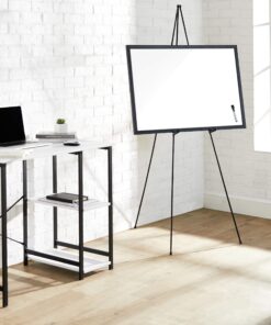 Amazon Basics Easel Stand, Instant Floor Poster, Lightweight, Collapsible and Portable with Tripod Base, Black Steel(supports 5 pounds) 23 81yUlxW7CZL