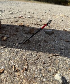 Perfect Point Throwing Knife Set – Set of 9 Throwers, Black Stainless Steel Blades w/Red Cord Wrapped Handles w/Chinese Inscription, Nylon Sheath, Well Balanced, Sport Knives – PP-060-9 20 81yV3g JenL