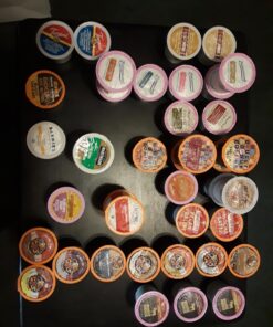 Crazy Cups Flavored Coffee Pods Variety Pack for Keurig K Cups Brewers, Assorted Flavored Coffee Sampler, 40 Count Flavored Coffee Variety Pack 40 Count (Pack of 1) 34 81yWDXbY69L