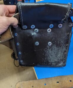 McGuire-Nicholas 526-CC Brown Professional Electrician'S Pouch, oil tanned leather 28 81yWMNLPfmL