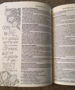 Tyndale NLT Inspire Bible (Softcover, Aquamarine): Journaling Bible with Over 400 Illustrations to Color, Coloring Bible with Creative Journal Space - Religious Gift that Inspires Connection with God Paperback 38 81yWNqYZvL