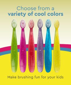 RADIUS Totz Toothbrush Extra Soft Brush BPA Free & ADA Accepted Designed for Delicate Teeth & Gums for Children 18 Months & Up - Blue Coral Yellow - Pack of 3 3 Count (Pack of 1) Blue/Coral/Yellow 20 81yY4bRxEXL