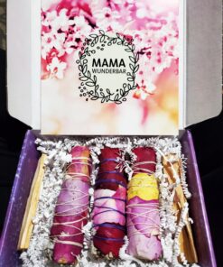MAMA WUNDERBAR Sage Bundles* White Sage and Palo Santo * Handmade Smudge Kit * Floral Sage Sticks 37 81yYv7xGlBL