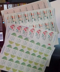 Avery Scallop Oval Labels for Laser & Inkjet Printers, 2-1/4" x 1-1/8", 525 Kraft Brown Labels (22855) 15 81yaNtYkxL