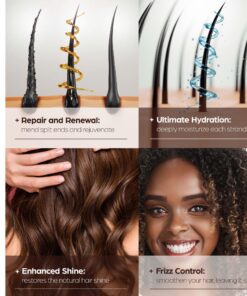 artnaturals Argan Hair Growth Shampoo - (16 Fl Oz / 473ml) - Sulfate Free - Treatment for Hair Loss, Thinning & Regrowth - Men & Women - Infused with Biotin, Argan Oil, Keratin, Caffeine 27 81yb9H0xu7L