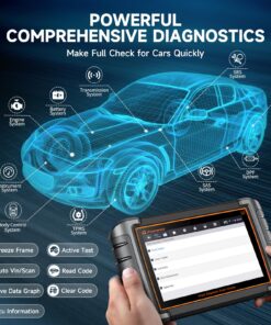 Alternative view of FOXWELL OBD2 Scanner NT809BT, 2023 Updated NT809 NT624 NT630 Wireless Bluetooth Diagnostic Scan Tool Active Test, 30+ Services FCA AutoAuth, 3-Year Free Update Full Systems Diagnostic One Click Update