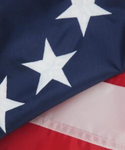 Made in USA Flags Co. - 13-Star Betsy Ross Flag Made in USA- All Weather American Flag with Fade-Resistant SolarMax Nylon, Embroidered Stars & Sewn Stripes - Premium Quality, Durable 3x5 ft Flag 20 81ydppQP3OL