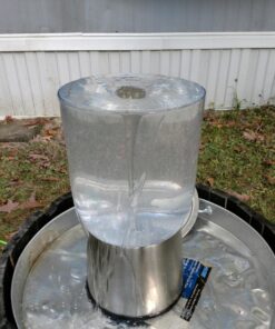 KEDSUM 550GPH Submersible Pump(2500L/H, 40W), Ultra Quiet Water Pump with 5ft High Lift, Fountain Pump with 6.5ft Power Cord, 3 Nozzles for Fish Tank, Pond, Aquarium, Statuary, Hydroponics Blue 52 81yfIxgeQL