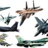 Fighter Jets Giant (8 pcs) Stickers - Removable and repositionable Wall Decals Wall Art for Any Kids Room. 13 81yfJfaWF L