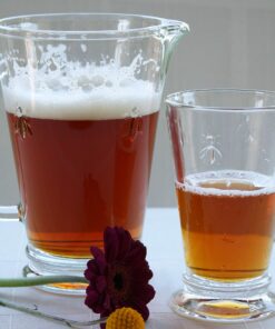 La Rochere Napoleon Bee Glasses Set Of 6 – 11.5 oz, Old Fashioned Glasses w/ The French Bee Embossed Design, Fine French Glassware, Drinking Glasses, Heavy Water Glasses, Dishwasher Safe Juice Glasses 11.5 Ounce (Set of 6) 14 81ygneFp1rL