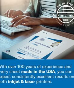 Hammermill Premium Laser Print 24lb Copy Paper, 8.5x11, 32 Case Pallet, 160,000 Sheets, Made in USA, 98 Bright, Acid Free, Laser Printer Paper, 104604P Pallet | 160k Sheets Letter (8.5x11) 15 81yh0HB7TDL 14