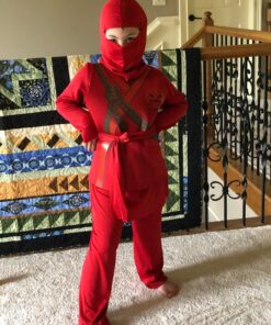 Ninja Costume Medium Red Standard Packaging 11 81yiL3f8nL