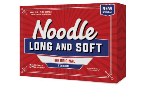 TaylorMade Noodle Long & Soft Golf Balls Pack of 24 Balls