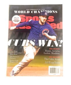 Sports Illustrated Chicago Cubs 2016 World Series Champions Commemorative Issue - Team Celebration Cover: Cubs Win! Magazine 5 81yisANEtfL