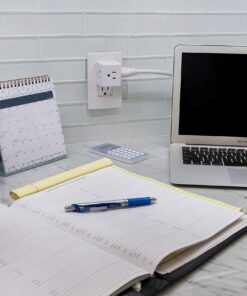 GE 3-Outlet Extender, Grounded Wall Tap, Adapter Spaced, 3-Prong, Multiple Plug, Power Splitter, Cruise Essentials, Use for Home Office School Dorm, UL Listed, White, 58368 1 Pack 3 Outlet | 3-Prong Cube 41 81yjFdfcXUL