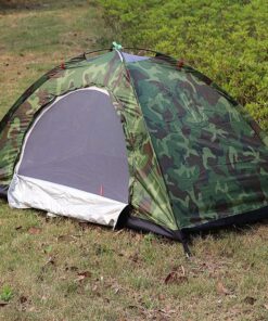 Sutekus Tent Camouflage Patterns Camping Tent Backpacking Tent for Camping Hiking 【Outdoor Equipment】 Single 24 81yksFpJ3WL